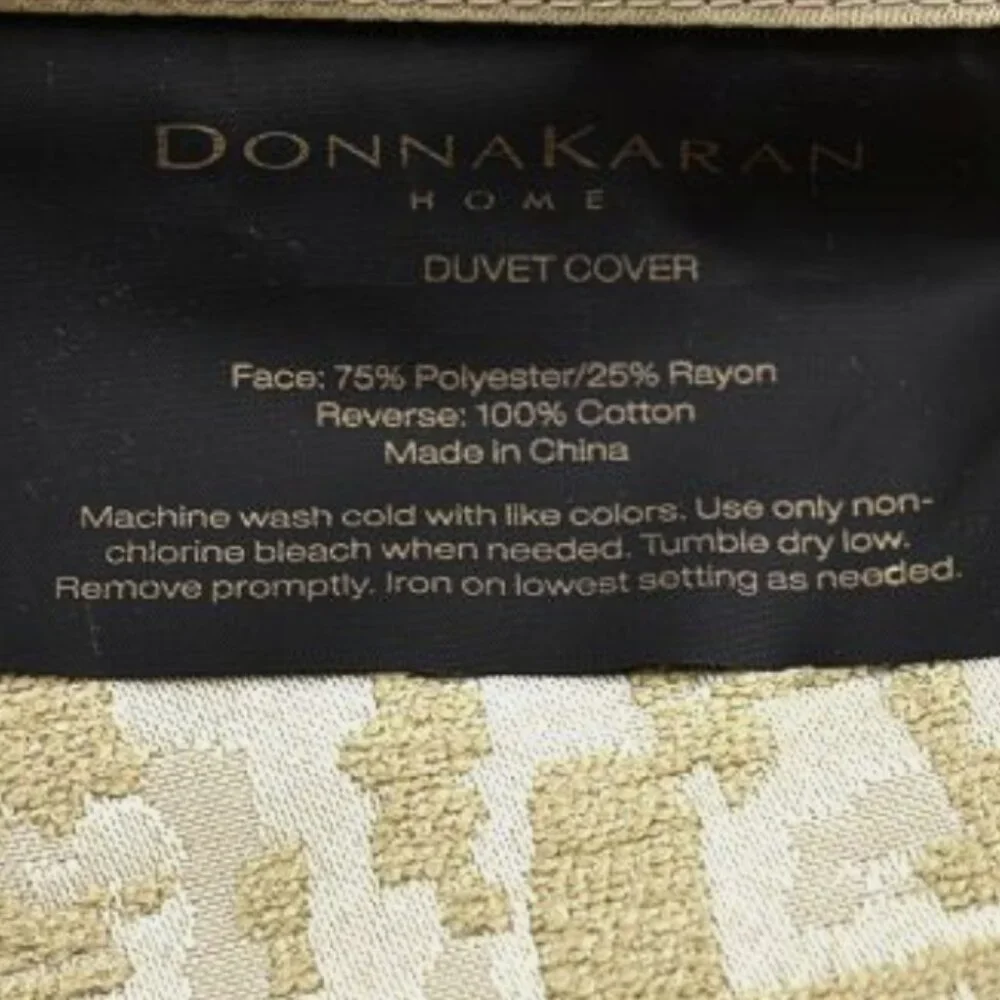 Donna Karan Home Fragment King Duvet Cover